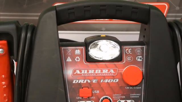Устройство пуско-зарядное AURORA DRIVE 1400 12V и AURORA DRIVE 900 12V 17Ач 900А смотреть онлайн