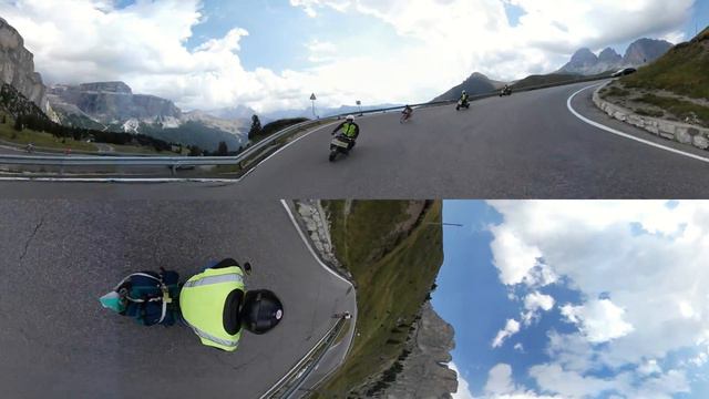 Dolomiti Vespa Treffen 2017 - Passo Sella 1 смотреть онлайн