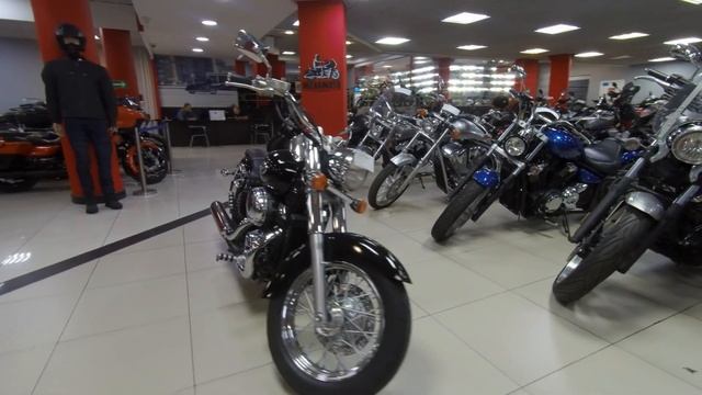 Мотоцикл HONDA VT400 SHADOW Арт 125019 Мотосалон Мегамото смотреть онлайн