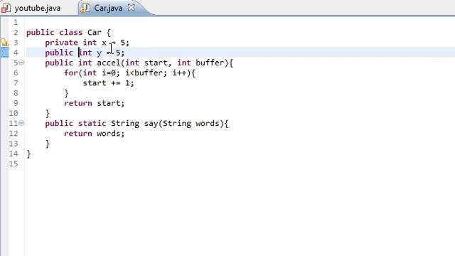 Java Tutorial 14: The Private Modifier смотреть онлайн
