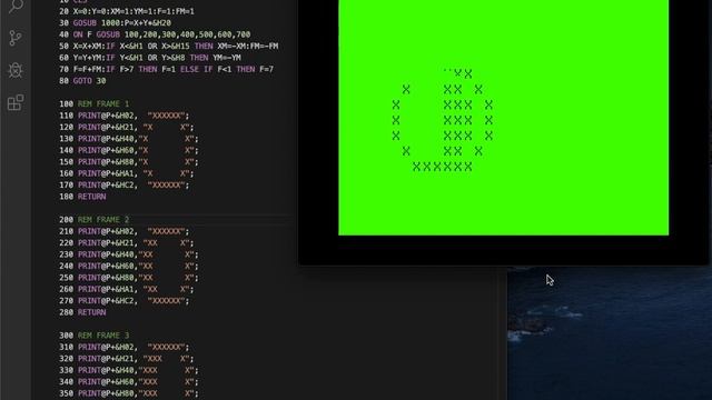 CoCo BASIC cross development (Visual Studio Code, XRoar) смотреть онлайн