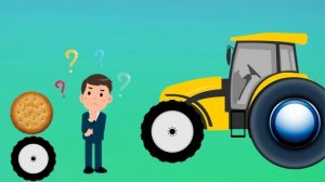 УГАДАЙ КАРТИНКУ ПРАВИЛЬНО! НАЙДИТЕ ПРОПАВШИЕ КОЛЕСА ТРАКТОРА!