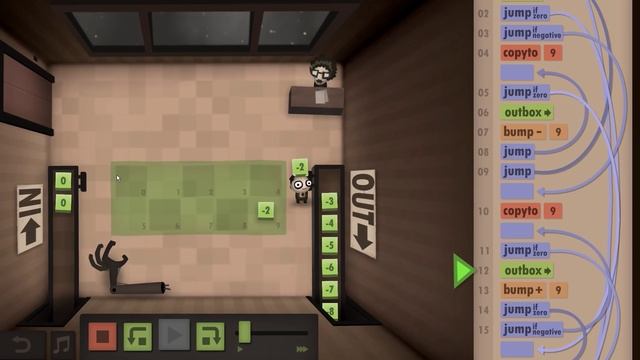 Let's Play Human Resource Machine Episode 5 - Bumpin' - Puzzle Programming Game смотреть онлайн
