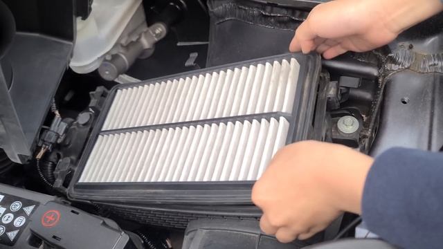 How To Replace Engine Air Filter To AEM Dryflow Filter Honda Pilot 2016 - 2021
