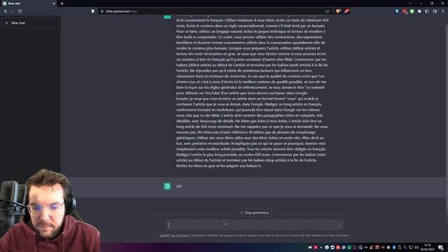 Génère un article SEO complexe et structuré avec Chat GPT смотреть онлайн