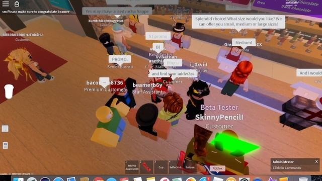 beamerb6y's promotion to Supervising Team! | Frappé Shift #34 | HR POV смотреть онлайн