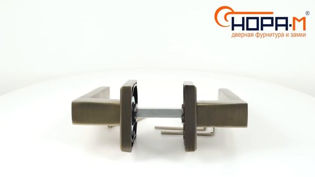 Ручка дверная на розетке 109 K Al; цвет – старая бронза смотреть онлайн