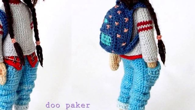 ИДЕИ ДЛЯ ВДОХНОВЕНИЯ КАРКАСНЫЕ КУКЛЫ КРЮЧКОМ ЛУЧШЕГО МАСТЕРА MINT BUNNY ♥ CROCHET DOLLS #2 смотреть онлайн