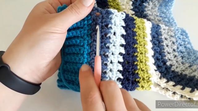 Crochet #20 How to crochet a baby cardigan "Kriss Cross" смотреть онлайн