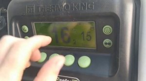 Как выставить температуру на Frigo с английским меню. Установка температуры на Termo King.
