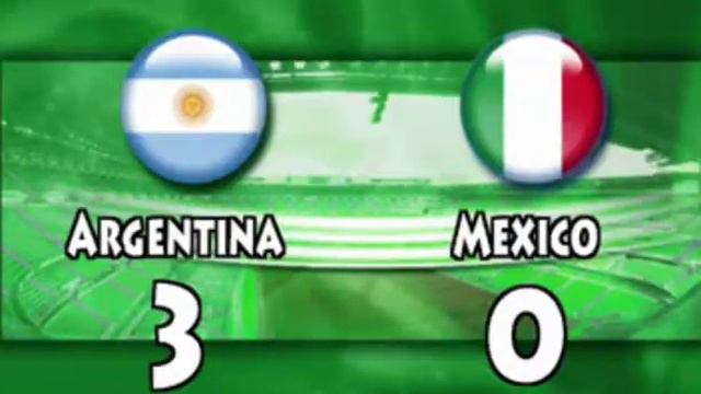 Argentina Vs Mexico 3-1 Highlights Mundial Sudáfrica 27/6/2010 Octavos de Final смотреть онлайн