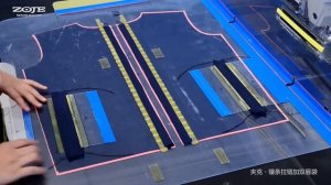 Шаблонный автомат, пошив куртки