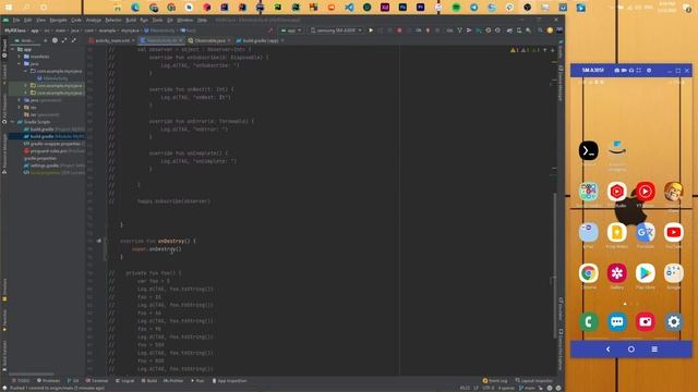 #106 Android Kotlin Development 2022 [Arabic] | Disposable in RX Java смотреть онлайн