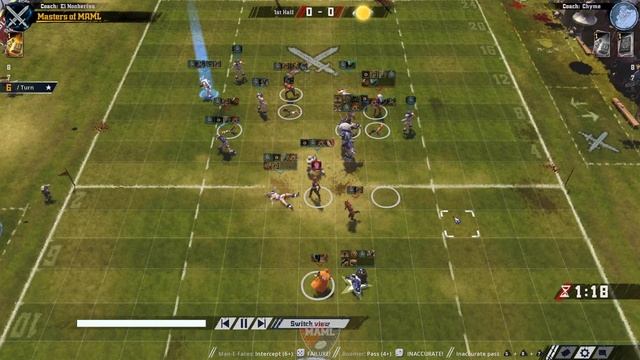 MAML Dungeonbowl Week 6: Masters of MAML vs. Arendelle Ice Breakers смотреть онлайн