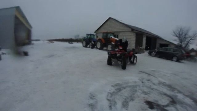 Honda trx 500 snow смотреть онлайн