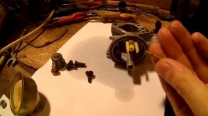 Как промыть карбюратор генератора, мотопомпы. Плавают обороты.