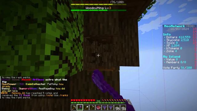 A Perfect Start | Minecraft Skyblock Episode 1 (Bedrock/Java Server IP) смотреть онлайн