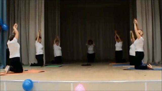 Упражнения с гимнастическими палками смотреть онлайн