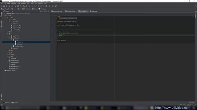 Doctrine ORM 2 Подготовка файлов и сущностей смотреть онлайн