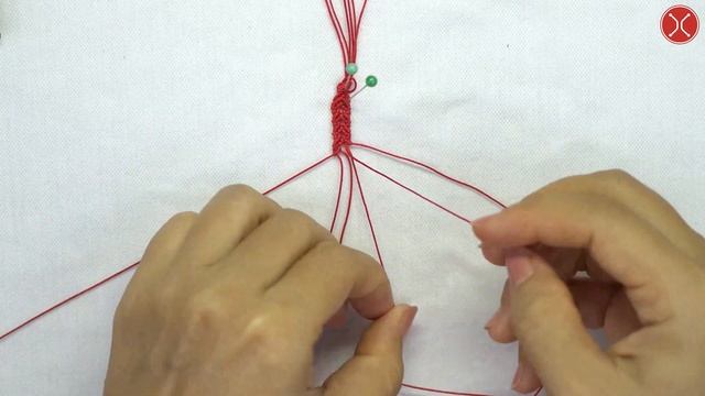 Macrame tutorial: How to macrame a ring with the basic trellis pattern - Step by step tutorial смотреть онлайн