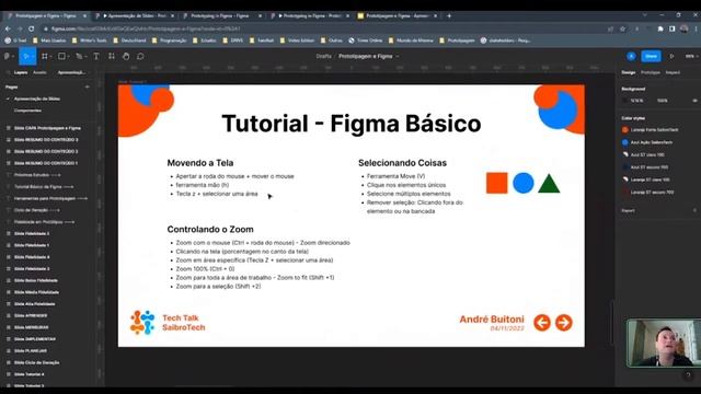 Prototipagem e Figma - Tech Talks SaibroTech - André Buitoni смотреть онлайн
