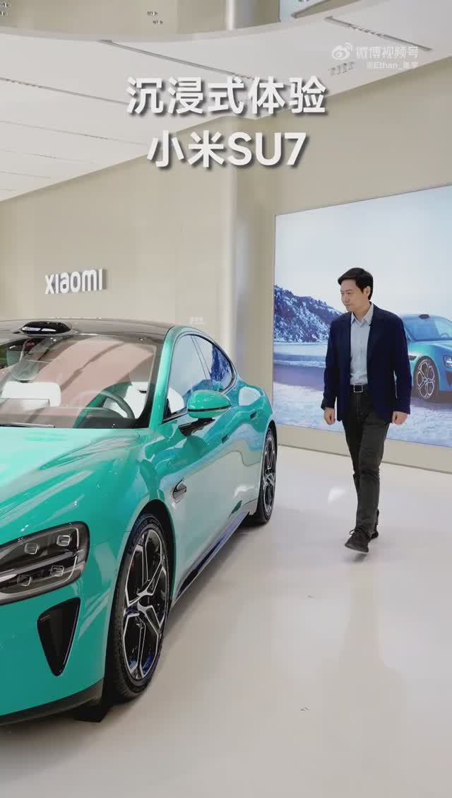 Xiaomi - новый электромобиль SU7. смотреть онлайн