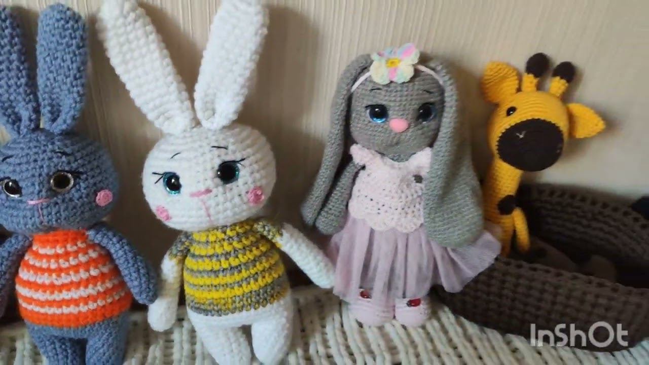 Отчёт за 2 неделю марафона #101cottontoys2 /готовые игрушки