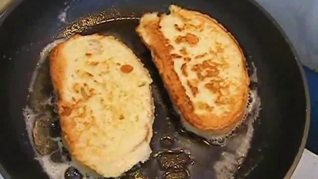 Сладкие гренки видео рецепт UcookVideo.ru смотреть онлайн