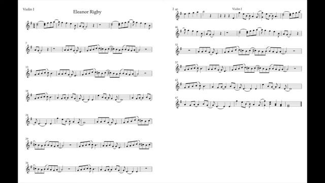 Eleanor Rigby Violin 1 смотреть онлайн