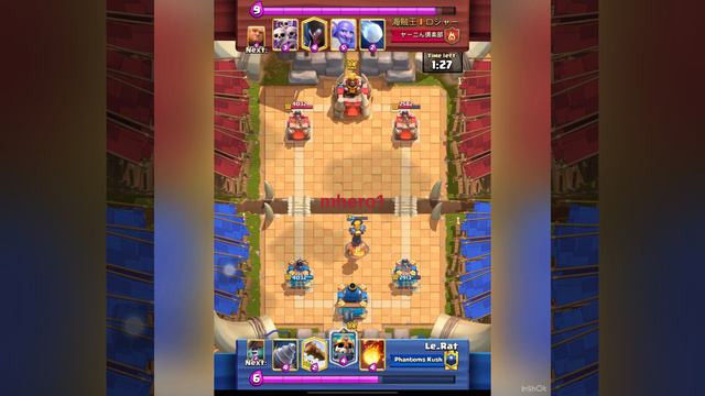 Goblin Drill Wall Breakers Skeleton King best deck Clash Royale Le Rat смотреть онлайн