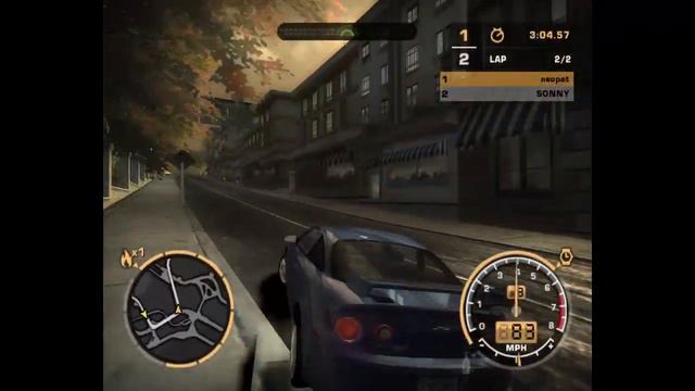 Need For Speed Most Wanted 2005 - Gameplay Blacklist 15 Sonny смотреть онлайн