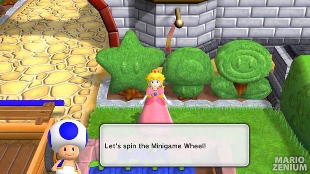 Mario Party 9 - All Characters - Garden Battle #5 смотреть онлайн