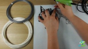 DIY * Рисуем подарок для друга или подруги 3Д ручкой. Полигональный стиль рисования 3Д ручкой