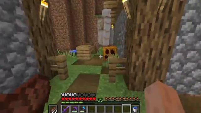 Жилой фермерский район | Майнкрафт Ванилла ЛетсПлей [Прокачка Деревни] | Minecraft LetsPLay #9 смотреть онлайн
