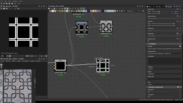 Substance Designer - Random Tiles