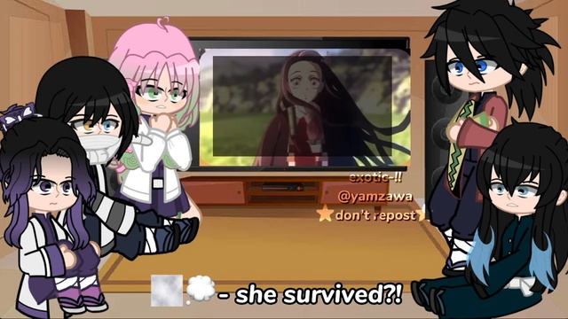 hashiras react to nezuko conquers the sun // season 3 spoilers // demon slayer // exotic-!! смотреть онлайн