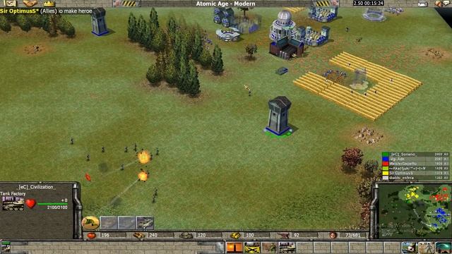 Empire Earth Mod SH 3v3 #3 zooka counter смотреть онлайн