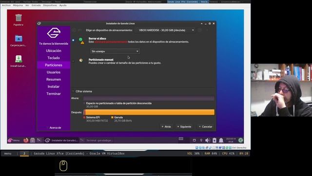 Garuda Linux Escritorio XFCE смотреть онлайн