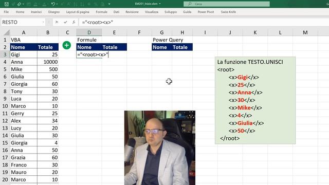 EM201 Tre metodi per unire DataBase con Power Query, VBA e formule (Remake live 28/05/2021) смотреть онлайн