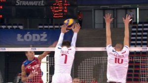 Волейбол. Россия - Франция. Алексей Бакаев