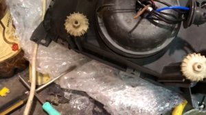 Установка линз, линзы в Passat b3