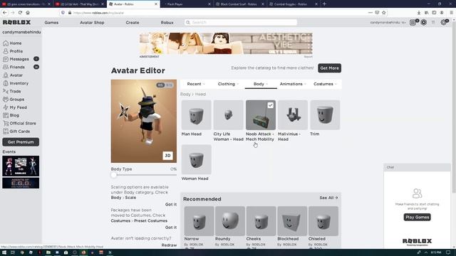 HOW TO GET INVISIBLE HEAD ON ROBLOX! *2020 APRIL* WORKING* смотреть онлайн