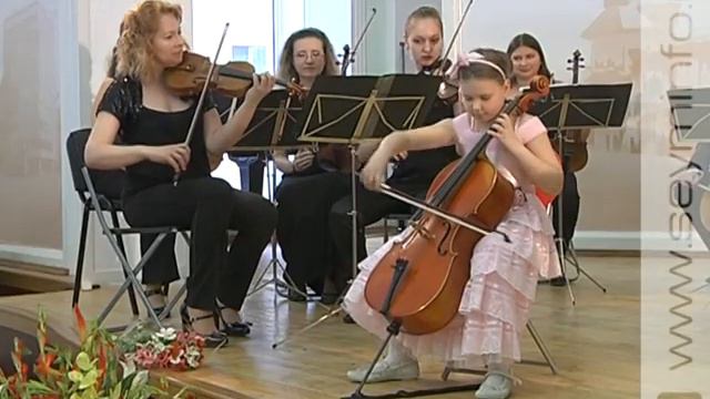 Юные курские дарования выступили с Русским камерным смотреть онлайн