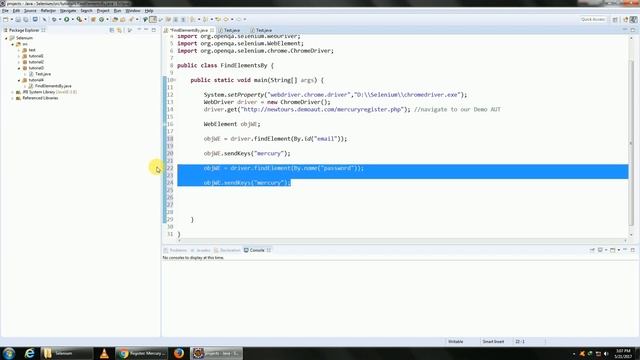 WebElements | FindElement By | SendKeys - Selenium WebDriver Tutorial 4 [New Video Available] смотреть онлайн