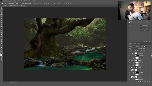 Fantasy Forest – Photoshop Manipulation Tutorial смотреть онлайн