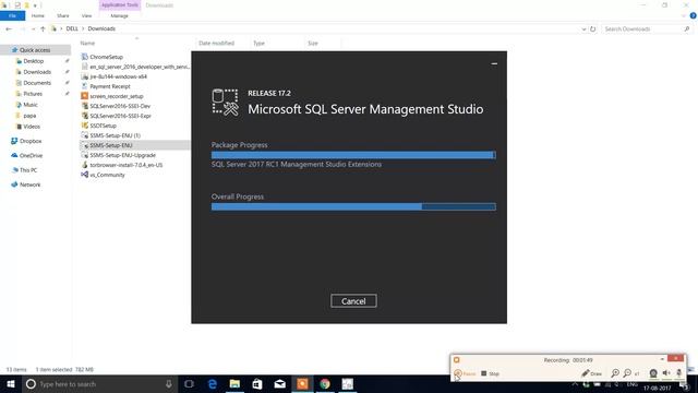 How To Download And Install SSMS SQL Server Management Studio 2017 смотреть онлайн