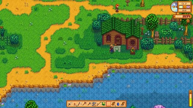 Stardew Valley - День 27. Водоросли для Леи. смотреть онлайн