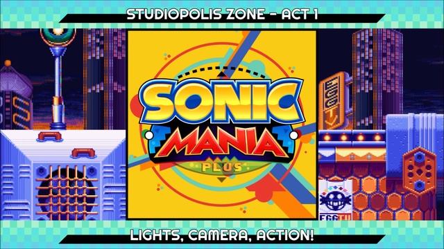 Studiopolis Zone: Act 1 "Lights, Camera, Action!" - Sonic Mania смотреть онлайн