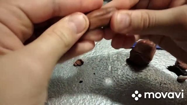 делаем оленя из пластилина смотреть онлайн