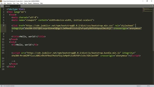 1. Download in Bootstrap 5 | Hindi - 2022 смотреть онлайн